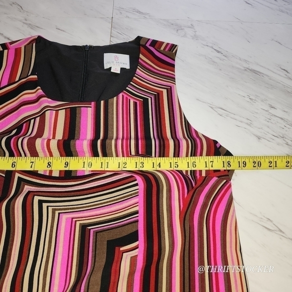 Julie Brown retro print dress - Picture 6 of 8